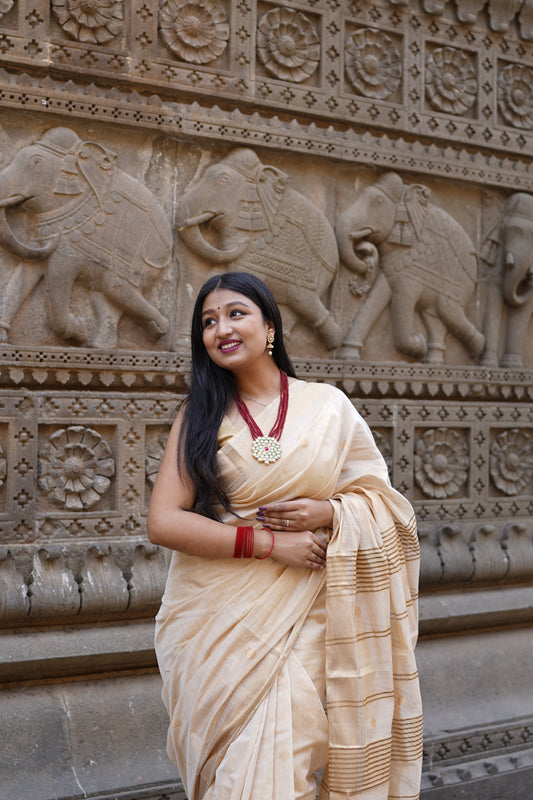 The Rich Heritage of Maheshwari Sarees: A Legacy Woven in Tradition